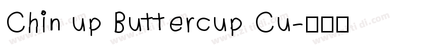 Chin up Buttercup Cu字体转换